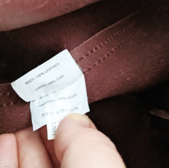 Madewell Medium Transport Leather Tote Cabernet - Picture 8 of 9